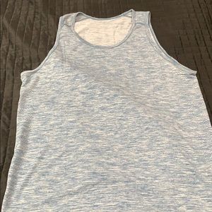 Lululemon Heathered Blue Athletic Tank